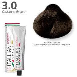 COLORAÇÃO ITALLIAN COLOR 60G CASTANHO ESCURO 3.0