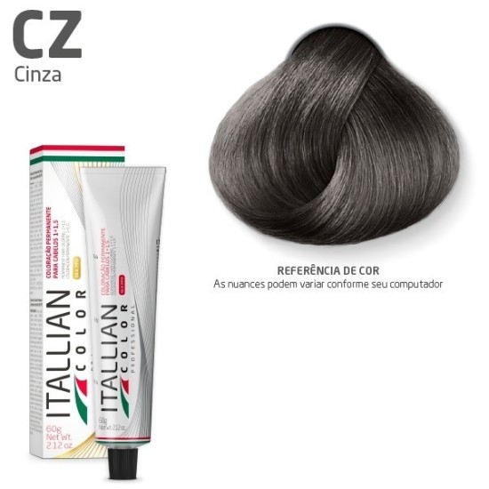 COLORAÇÃO ITALLIAN COLOR 60G CINZA CZ