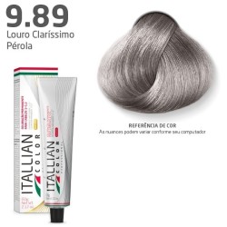 COLORAÇÃO ITALLIAN COLOR 60G LOURO CLARÍSSIMO PÉROLA 9.89