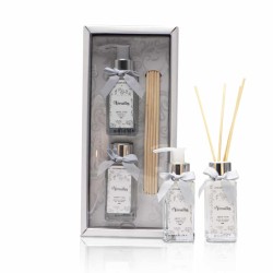 KIT DIFUSOR E SABONETE 60 ML AMBER FLORI - 2 UNIDADES