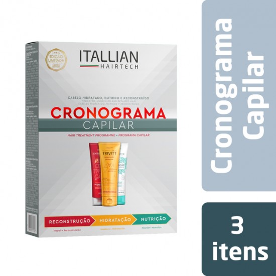 KIT DE CRONOGRAMA CAPILAR ITALLIAN